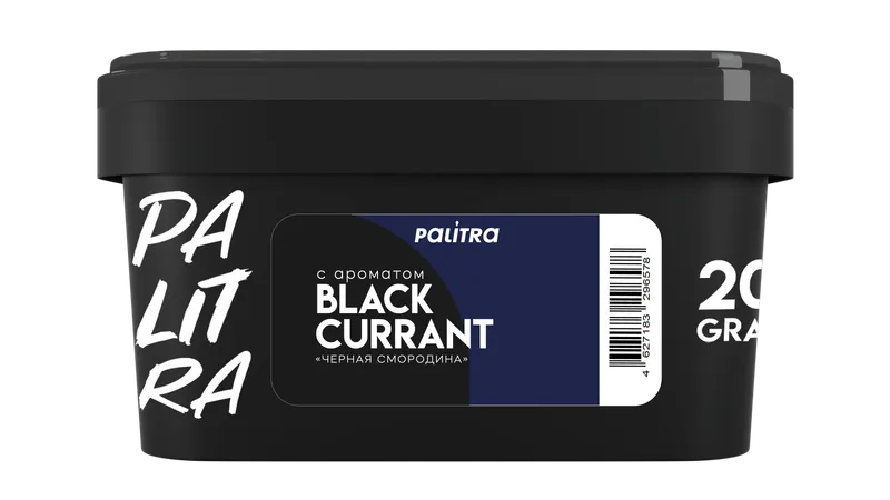 Табак - PALITRA "Black currant" Черная Смородина 200 г