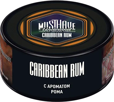Табак Must Have 125 гр - Caribbean Rum (КАРИБСКИЙ РОМ)