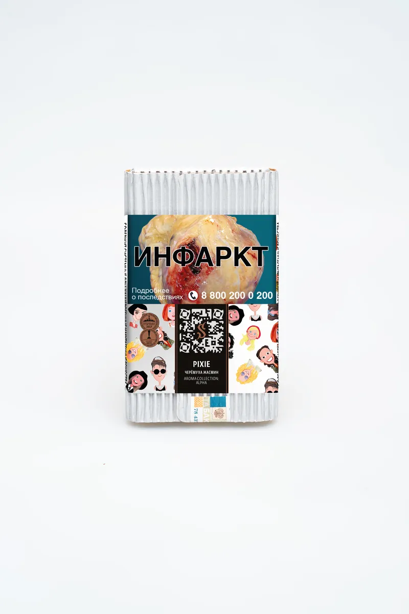 Табак "Сатир" PIXIE (Черёмуха Жасмин ), 100 грамм