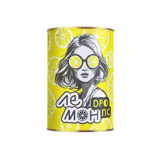 Табак для кальяна - DOGMA - ЛЕМОН ДРОПС ( с ароматом лимонные конфеты ) - тубус 160 г