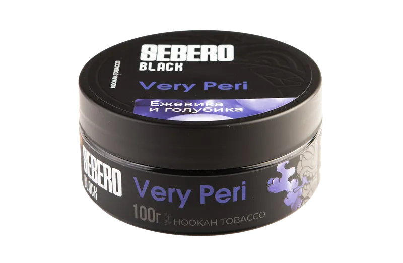 Табак для кальяна - Sebero black - Very Peri ( ежевика и голубика ) - 100 г
