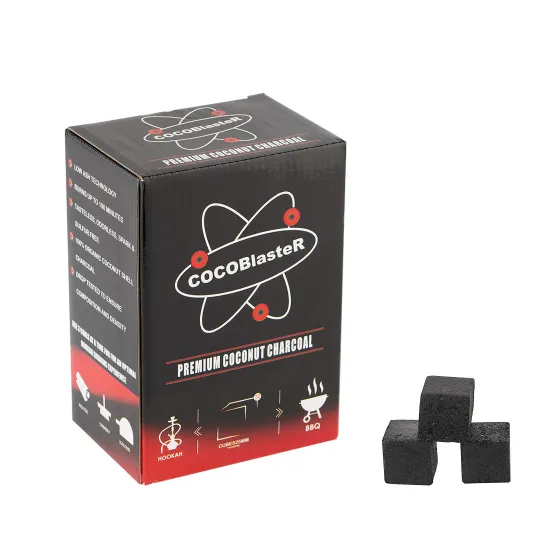 Уголь COCOBlasteR Horeca 25мм 1кг. Кратно боксу (10кг)