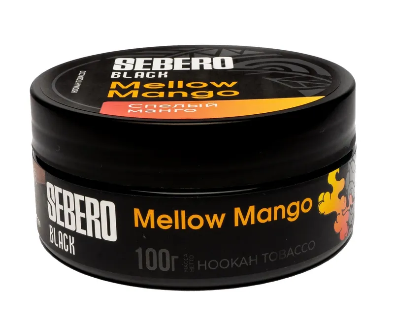 Табак для кальяна - Sebero black - Mellow Mango ( спелый манго ) - 100 г