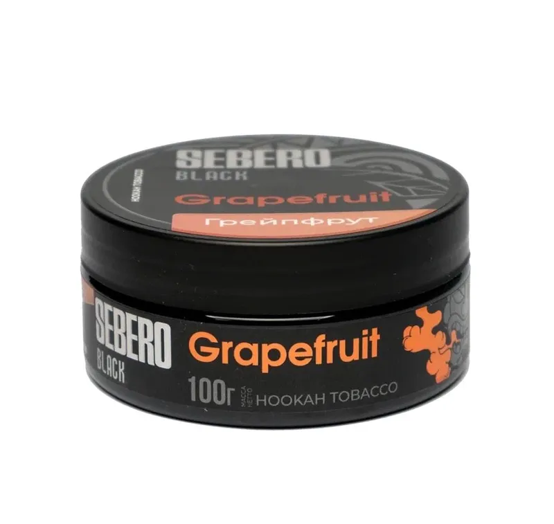 Табак для кальяна - Sebero black - Grapefruit ( грейпфрут ) - 100 г