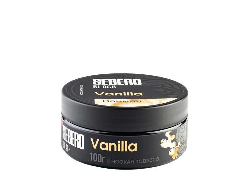 Табак для кальяна - Sebero black - Vanilla ( ваниль ) - 100 г