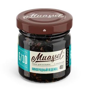 Табак для кальяна Muassel 6/10 - Виноградный леденец 40 г