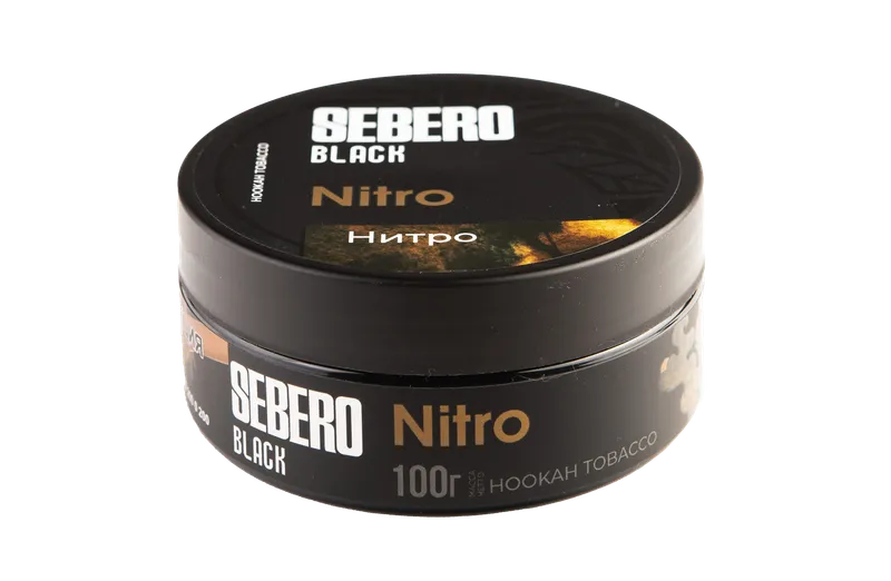 Табак для кальяна - Sebero black - Nitro - Нитро ( бустер крепости ) - 100 г