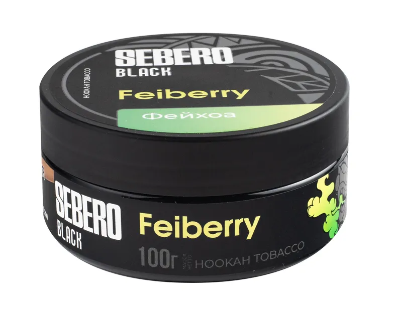 Табак для кальяна - Sebero black - Feiberry ( фейхоа ) - 100 г