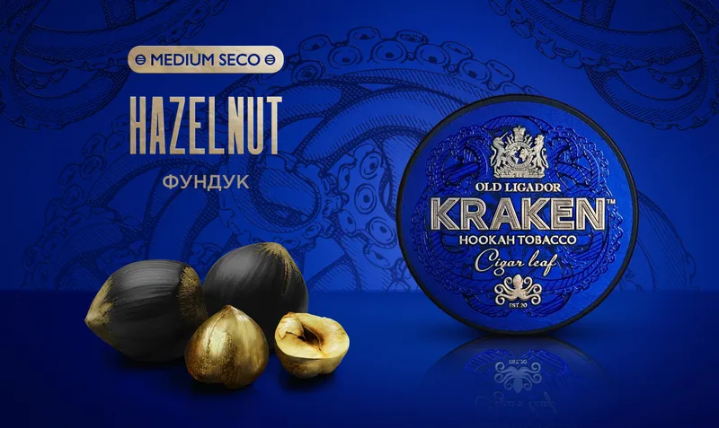 Табак - Kraken - Medium - Фундук - 30 г