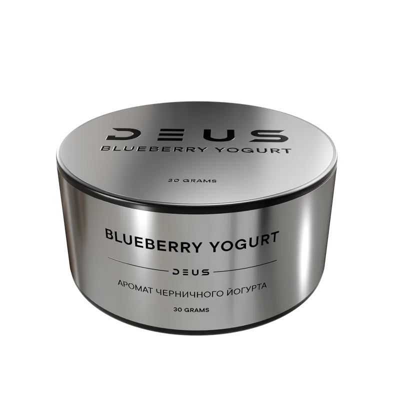 Табак для кальяна - DEUS 30 г BLUEBERRY YOGURT (Черничный йогурт)