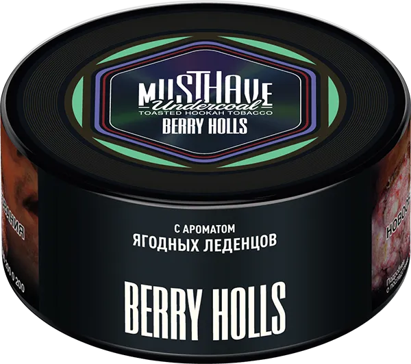 Табак Must Have 25 гр - Berry Holls (ЯГОДНЫЕ ЛЕДЕНЦЫ)