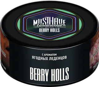 Табак Must Have 25 гр - Berry Holls (ЯГОДНЫЕ ЛЕДЕНЦЫ)