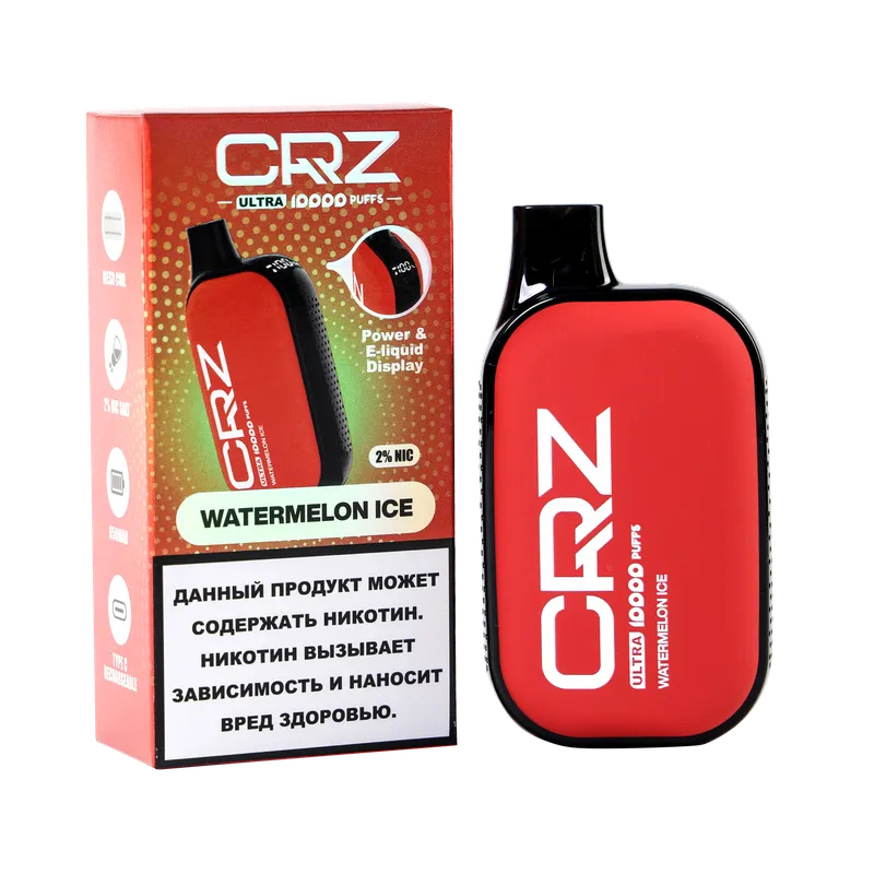 ЭСДН CRZ 10000 ULTRA "Арбуз со льдом" (Watermelon Ice)