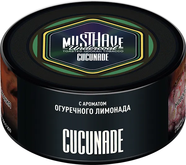 Табак Must Have 25 гр - Cucunade (ОГУРЕЧНЫЙ ЛИМОНАД)