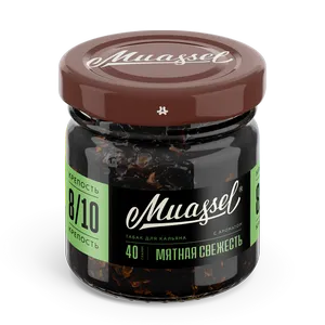 Табак для кальяна Muassel 8/10 - Мятная свежесть 40 г