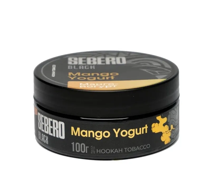 Табак для кальяна - Sebero black - Mango Yogurt ( манго-йогурт ) - 100 г