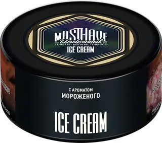 Табак Must Have 25 гр - Ice Cream (СЛИВОЧНОЕ МОРОЖЕНОЕ)