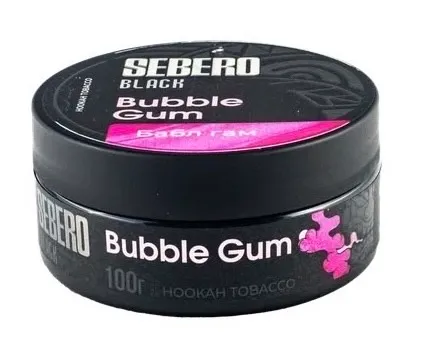 Табак для кальяна - Sebero black - Bubble Gum ( бабл гам ) - 100 г