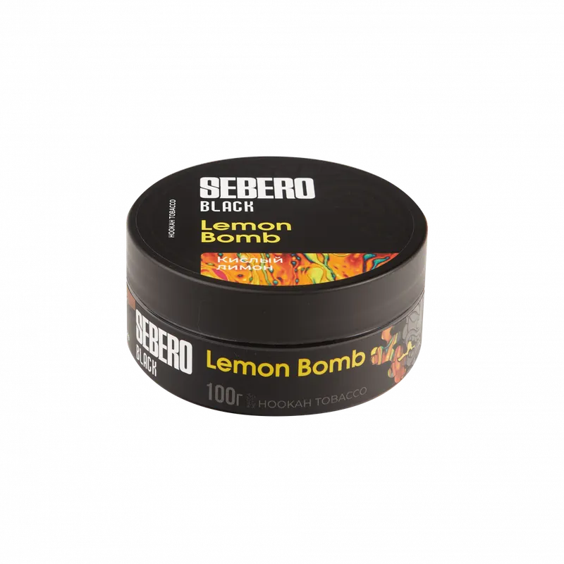 Табак для кальяна - Sebero black - Lemon Bomb ( кислый лимон ) - 100 г