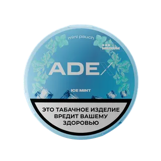 Жевательный табак АДЕКС медиум мини с ароматом АЙС  МИНТ - 8гр (30шт)