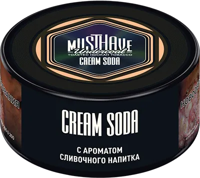 Табак Must Have 25 гр - Cream Soda (ЛИМОНАД КРЕМ-СОДА)
