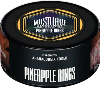 Табак Must Have 25 гр - Pineapple rings (АНАНАСОВЫЕ КОЛЕЧКИ)