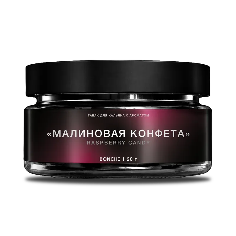 Табак для кальяна - Bonche Select - Малиновая конфета ( с ароматом малиновая конфета с кокосом и миндалем ) - 20 г