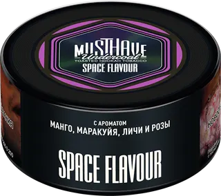 Табак Must Have 25 гр - Space Flavour (МАНГО, МАРАКУЙЯ, ЛИЧИ И РОЗА)