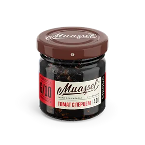 Табак для кальяна Muassel 6/10 - Томат с перцем 40 г