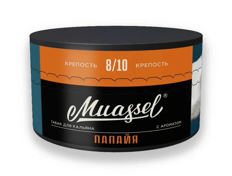 Табак для кальяна Muassel 8/10 - Папайя 200 г