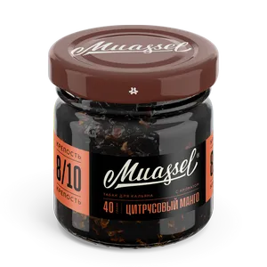 Табак для кальяна Muassel 8/10 - Цитрусовый манго 40 г