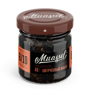 Табак для кальяна Muassel 8/10 - Цитрусовый манго 40 г