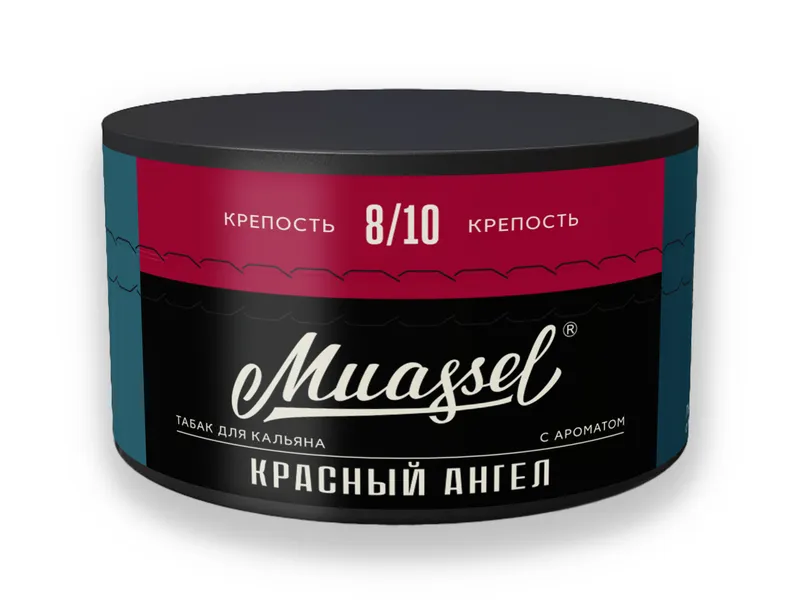 Табак для кальяна Muassel 8/10 - Красный ангел (клубника, цитрус) 200 г