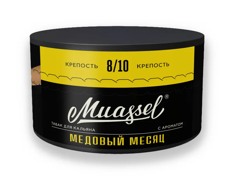 Табак для кальяна Muassel 8/10 - Медовый месяц (юдзу с медовой патокой) 200 г