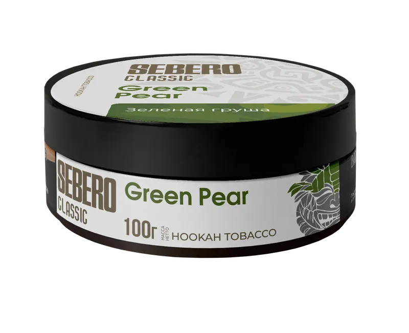 Табак для кальяна - Sebero - GREEN PEAR ( зеленая груша ) - 100 г
