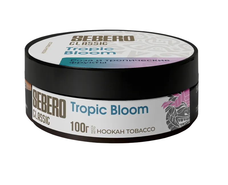 Табак для кальяна - Sebero - TROPIC BLOOM ( тропические фрукты с розой ) - 100 г