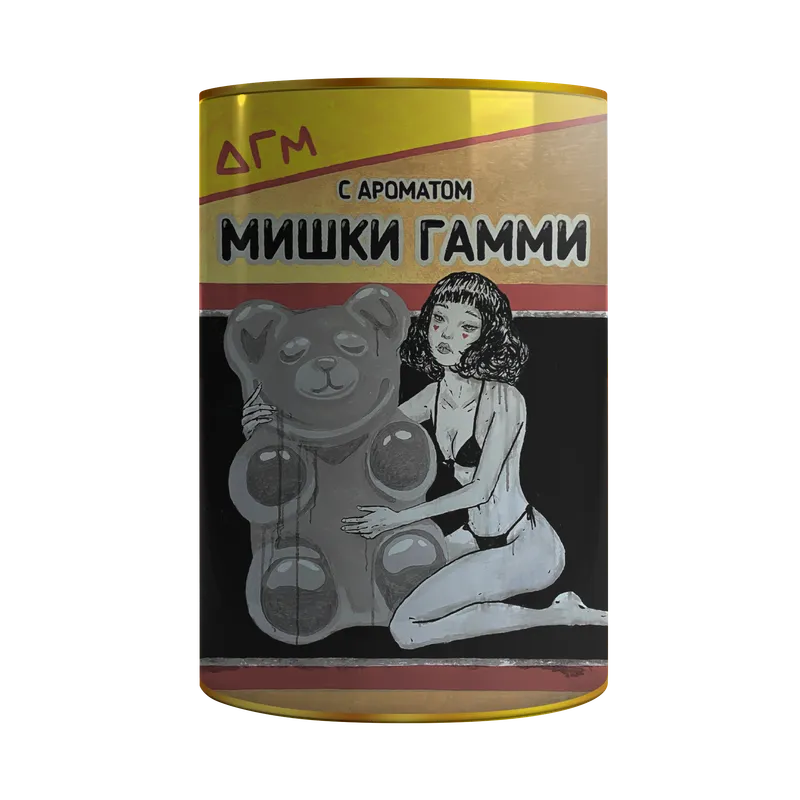 Табак для кальяна - Dogma - МИШКИ ГАММИ ( с ароматом мармеладных мишек ) - тубус 160 г