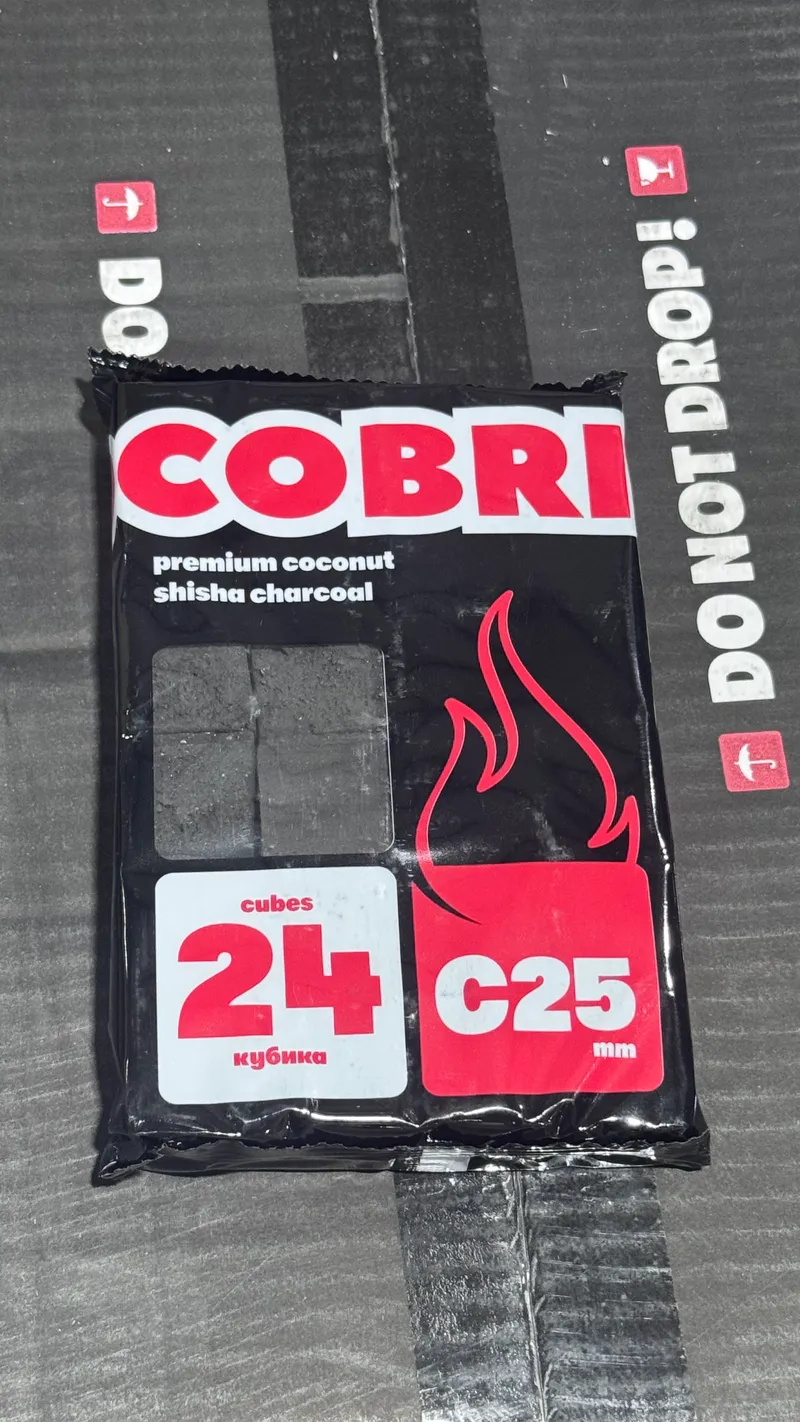 Уголь COCOBRICO 25mm 24 кубика (30 пачек бокс)