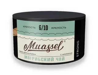 Табак для кальяна Muassel 6/10 - Магрибский чай (зелёный чай с мятой) 200 г