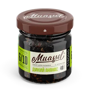 Табак для кальяна Muassel 6/10 - Дикий ананас 40 г