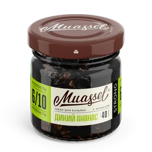 Табак для кальяна Muassel 6/10 - Дикий ананас 40 г