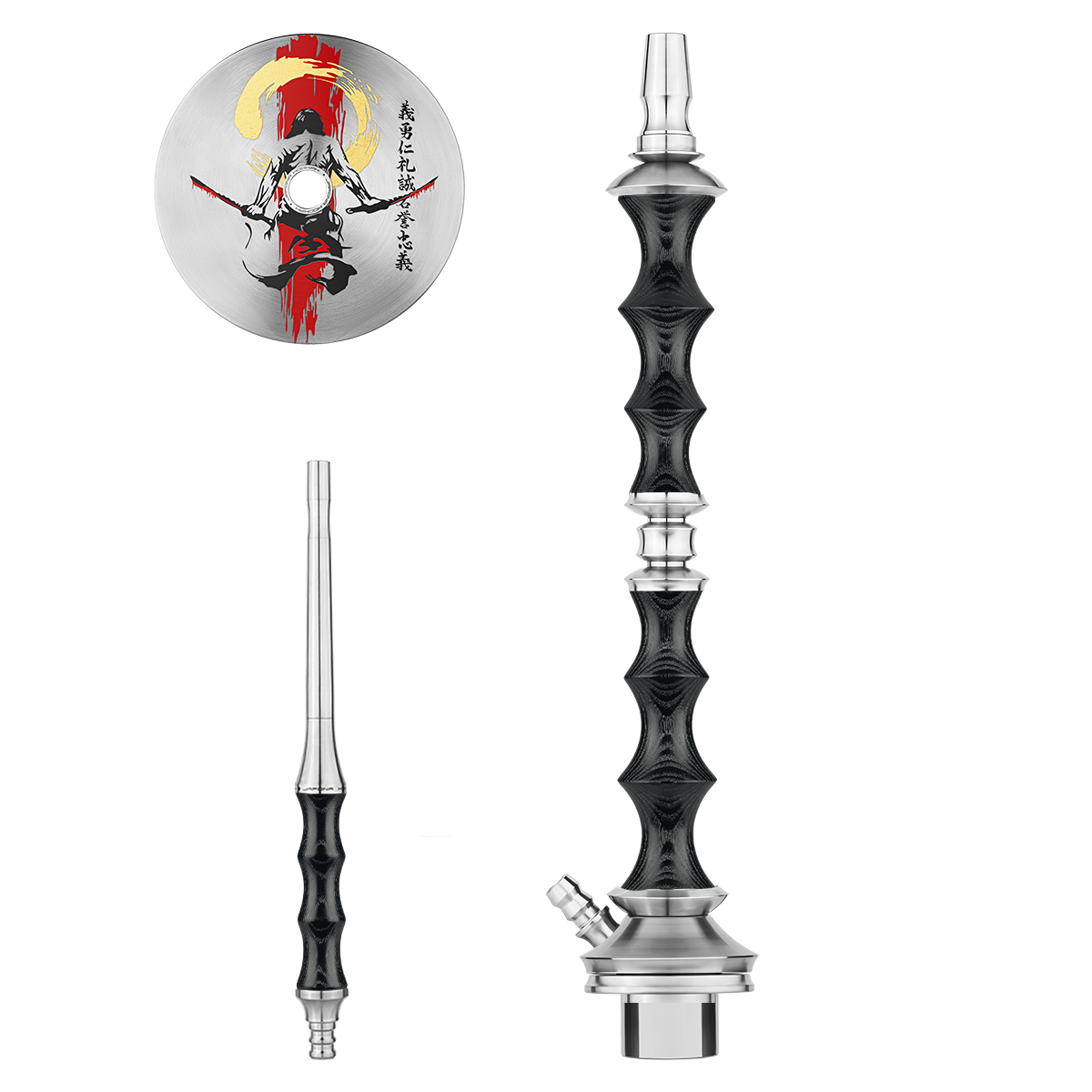 Кальян Japona Hookah Sensei Black Steel