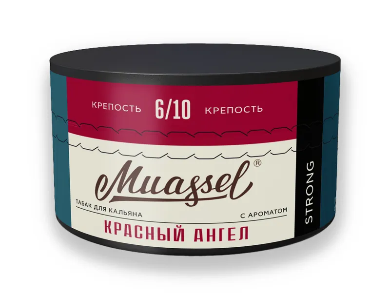 Табак для кальяна Muassel 6/10 - Красный ангел (клубника, цитрус) 200 г