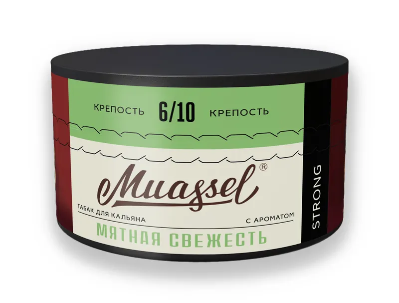 Табак для кальяна Muassel 6/10 - Мятная свежесть 200 г