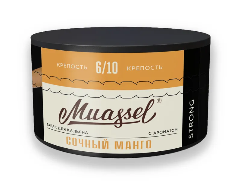 Табак для кальяна Muassel 6/10 - Сочный манго 200 г