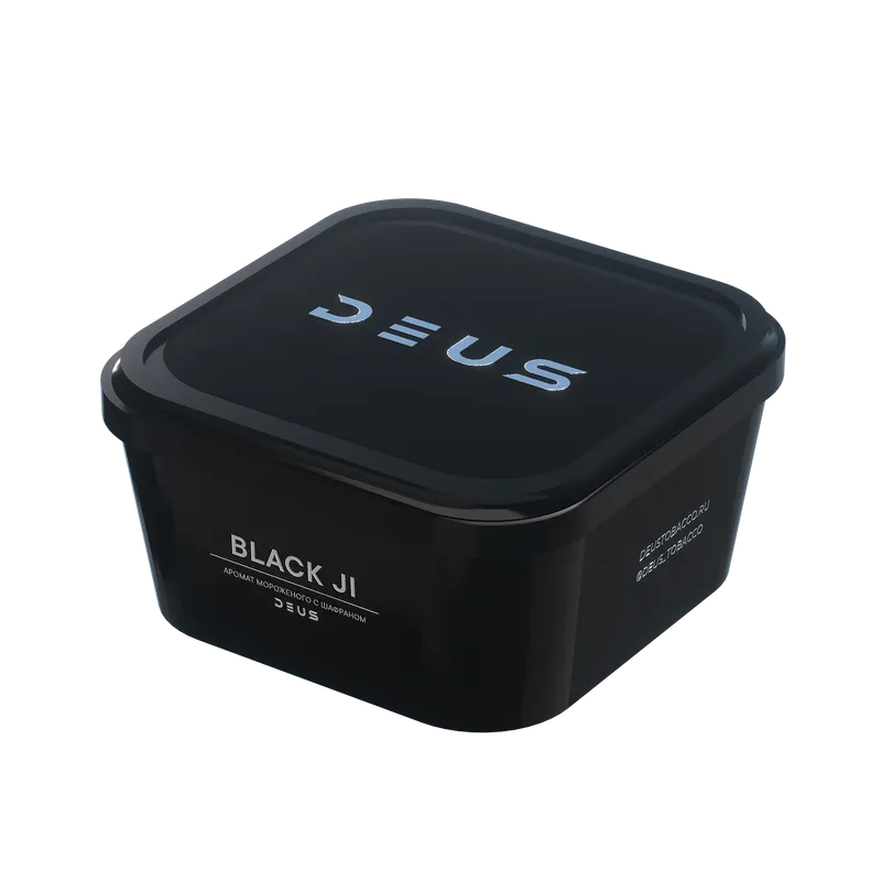 Табак для кальяна - DEUS - Black Ji (мороженое с шафраном) 250 г