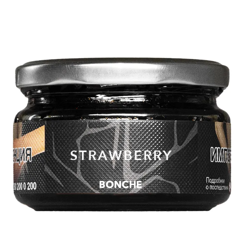 Табак - Bonche - STRAWBERRY ( с ароматом Клубника ) - 120 г
