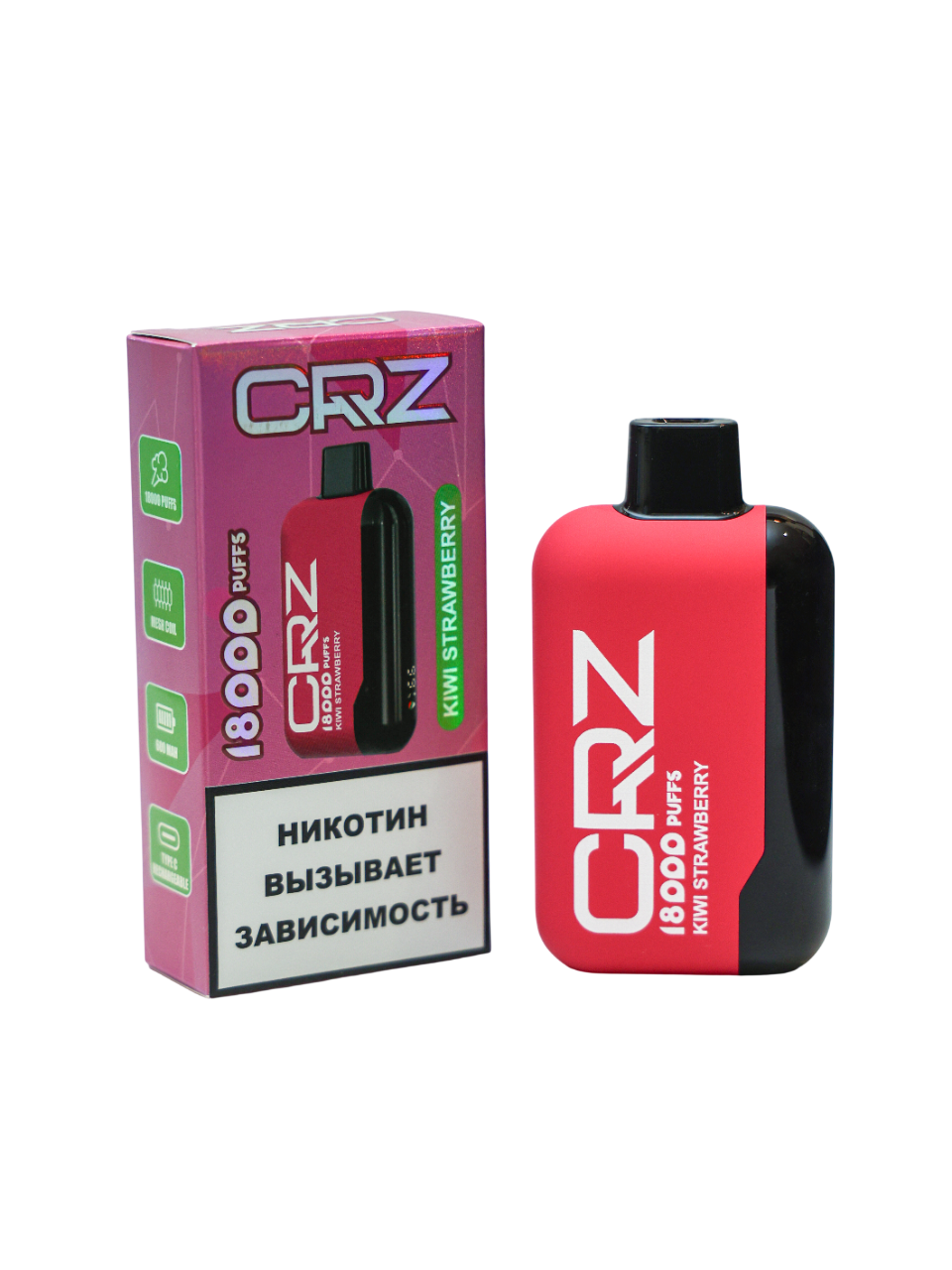 ЭСДН CRZ 18000 "Киви клубника" (Kiwi Strawberry)