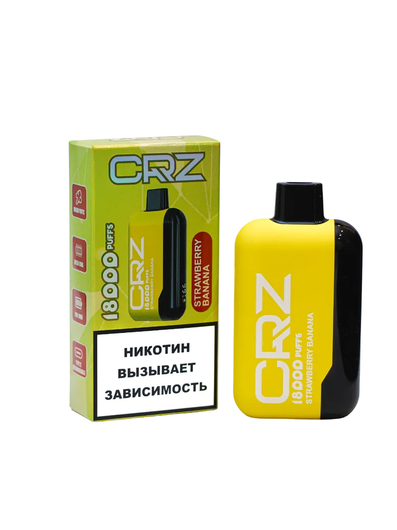 ЭСДН CRZ 18000 "Клубника банан" (Strawberry Banana)