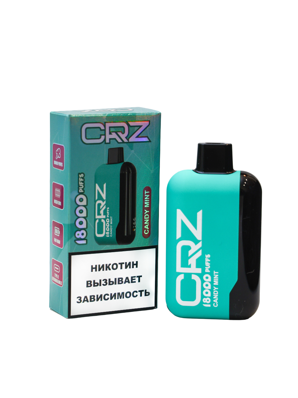 ЭСДН CRZ 18000 "Мятная конфета" (Candy Mint)
